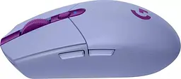 Миша бездротова Logitech G305 (910-006022) Lilac USB - мініатюра 2
