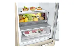 Холодильник із нижньою морозильною камерою LG GW-B509SEJM Бежевий (GW-B509SEJM) - мініатюра 3