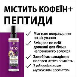 Відновлюючий експрес-кондиціонер Gliss Full Hair Wonder 200 мл - мініатюра 6