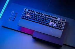 Клавіатура ASUS ROG Strix Scope II RX Red EN/UK USB RGB Black (90MP0350-BKMA00) - мініатюра 5