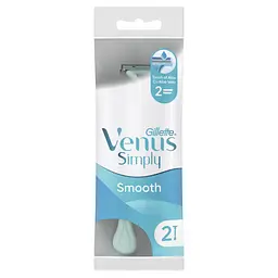 Одноразові станки для гоління (бритви) жіночі Simply Venus 2 2 шт. - мініатюра 2