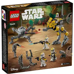 Конструктор LEGO Star Wars Бойовий загін бійців-клонів 327-го галактичного корпусу 258 деталей (75431) - мініатюра 7