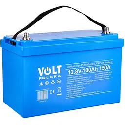 Акумуляторна батарея Volt Polska LiFePO4 12.8 V 100 Ah 150 А + BMS + Bluetooth