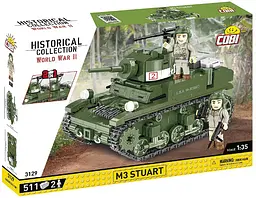 Конструктор дитячий танк M3 Stuart COBI 3129