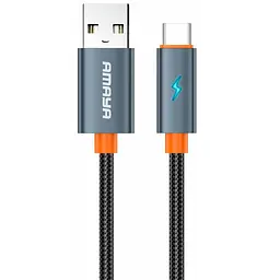 Дата кабель Amaya C58 USB to Type-C 100W (1m) Gray