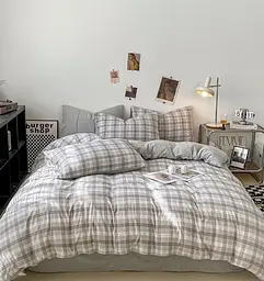 Постельное белье евро Dushka Home Поликотон 21139 200х220 см