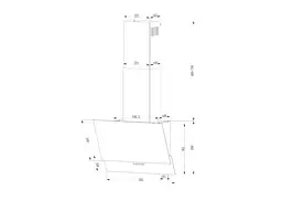 Витяжка Interline ALTEA WH A 60 PB/GL/A - мініатюра 11