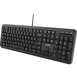 Клавіатура Canyon CNS-HKB02-RU USB Black (CNS-HKB02) - мініатюра 3