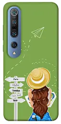 Чохол Demsky Travel girl для Xiaomi Mi 10 / Mi 10 Pro