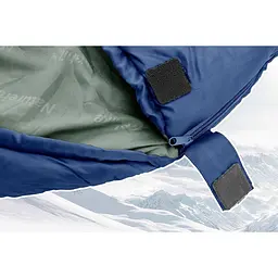Спальник Naturehike MJ300 (CNK2300SD014) +4°C з капюшоном - темно-блакитний - мініатюра 4