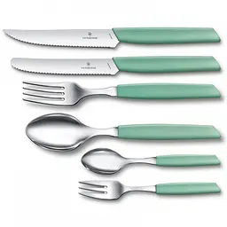 Кухонна виделка Victorinox Swiss Modern Cake 15см з мятн. ручкою - мініатюра 2