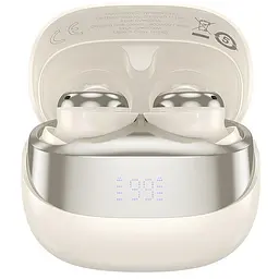 Бездротові TWS навушники Hoco EW200 Elegant Bluetooth 5.3 Milky White - мініатюра 2