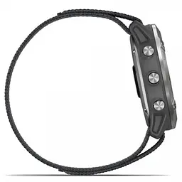 Смарт-годинник Garmin Enduro Steel with Gray UltraFit Nylon Strap (010-02408-00/10) - мініатюра 4
