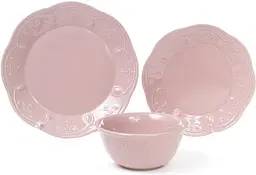 Набір 6 обідніх тарілок Leeds Ceramics, кам'яна кераміка BonaDi Ø28,5х3 см kuh0007022 - мініатюра 2