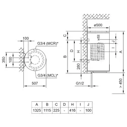Бойлер TIKI Econ ES150 (ех-GBF150SMV9) (700160) - мініатюра 2