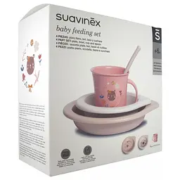 Набір для годування Suavinex Лісові історії, рожевий (306792) - мініатюра 6
