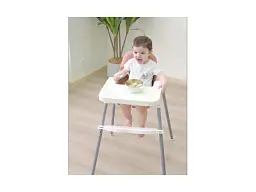 Стільчик для годування Xingtai Zuoxi Children's ZX-108 white - мініатюра 2