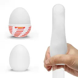 Мастурбатор-яйце Tenga Egg Tube Tenga SO5497 92186 - мініатюра 2