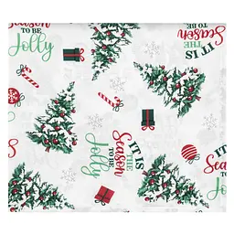Скатертина Ardesto Christmas Tree 120х140см, 100% поліестер, зелений (ART07HT)