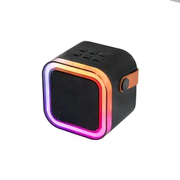 Портативна колонка з мікрофоном блютуз караоке колонка музична чорна Colorful Karaoke K12 Black - мініатюра 7