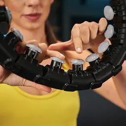 Хулахуп Trex Sport TX-020CHH масажний з обважнювачем та лічильником чорний - мініатюра 14