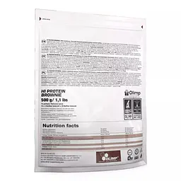 Брауні Olimp Hi Protein Brownie 500 г (Ф001426) - мініатюра 2