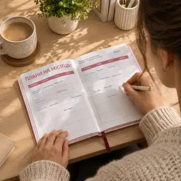 Планер-щоденник Orner "Planning is sexy" рожевий - мініатюра 10
