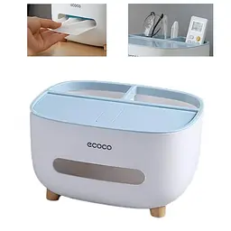 Органайзер для серветок ECOCO настільний 3в1 (21х16х12 см) - мініатюра 2