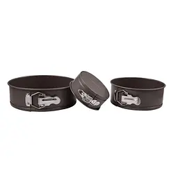 Набір форм для випічки Bergner Bakeware lovers 3 предмети (BG-37195-CO)