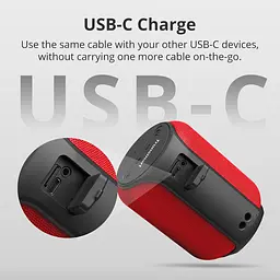 Портативна колонка Bluetooth Tronsmart Element T6 Mini Red - мініатюра 4