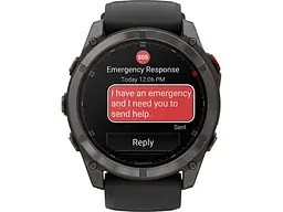Смарт-годинник Garmin Fenix 8 Pro 51 mm AMOLED Carbon Gray DLC Titanium with Black/Pebble Gray (010-03199-00/01) - мініатюра 2