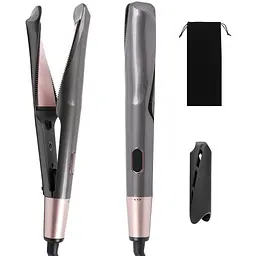 Плойка спіральна випрямляч для волосся 2 в 1 HAIR CURLER 106 - мініатюра 2