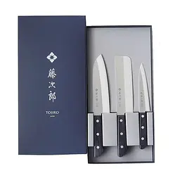 Набір із 3-х кухонних ножів Basic Tojiro kuh0017196