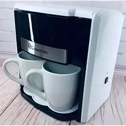 Кавоварка Domotec MS-0705 крапельна 500 Вт 2 чашки біла - мініатюра 5
