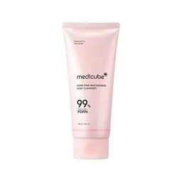 Пінка для вмивання з полінуклеотидами та ніацинамідом PDRN Pink Niacinamide Whip Cleanser Medicube 120 г
