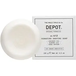 Мило для традиційного гоління Depot 412 тверде 100 г - мініатюра 2