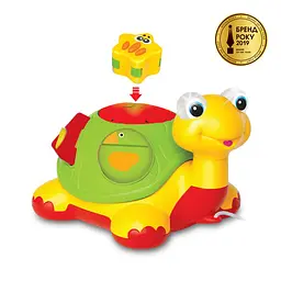 Каталка-сортер Kiddieland Черепаха-знайко, укр. мова (053470) - мініатюра 2