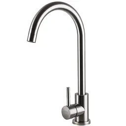 Змішувач для кухні EcoMIX Alpen AISI-203S-WH 000024959 Нержавіюча сталь - мініатюра 2