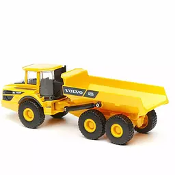 Автомодель Bburago Construction Volvo A25G Самоскид (18-32083) - мініатюра 5