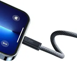 Кабель Baseus Dynamic Series Fast Charging Data Cable Type-C to iP 20W 2m Slate Gray (CALD000116) - мініатюра 4