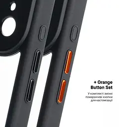 Чехол Apple iPhone 17 Pro, Unit MagSafe, черный, прозрачный, магсейф, противоударный, магнитный, панель-накладка с поддержкой MagSafe, с поддержкой беспроводной зарядки, TPU+PC, защита всего корпуса, ударопрочный, ArmorStandart (ARM90585) - мініатюра 5