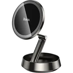Автотримач Hoco H83 Metal Ring Magnetic Black (647939) [151314] - мініатюра 1
