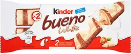 Батончик Kinder Bueno White 39 г