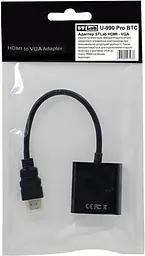 Адаптер STLab HDMI - VGA black (U-990 Pro BTC) - мініатюра 4