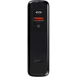 Мережевий зарядний пристрій Baseus Power Station 1USB 2 in 1 QC 3A + Cable Type-C with Power Bank 10000mAh PPNLD-C01 Black - мініатюра 4