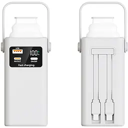 Повербанк TheGeneral Glim 20000 mAh білий (40012919-08)