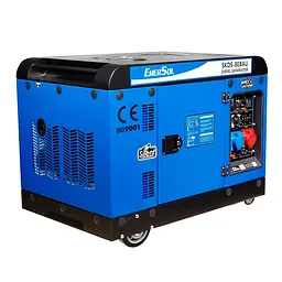 Генератор дизельний 7.5 кВт EnerSol SKD-8EBAU (41-00487) - мініатюра 4