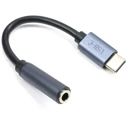 Перехідник USB-C M to 3.5mm F Cabletime (CA913725)