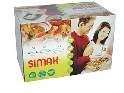 Набір посуду Simax, 3 предмета (302) - мініатюра 3