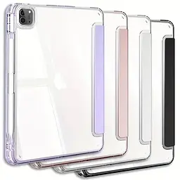 Обкладинка BeCover Ultra Slim Origami Transparent з кріпленням Apple iPad Pro 11" M4 2024 Gray (711690) - мініатюра 5
